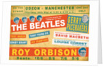 Beatles Concert Poster by Rokpool